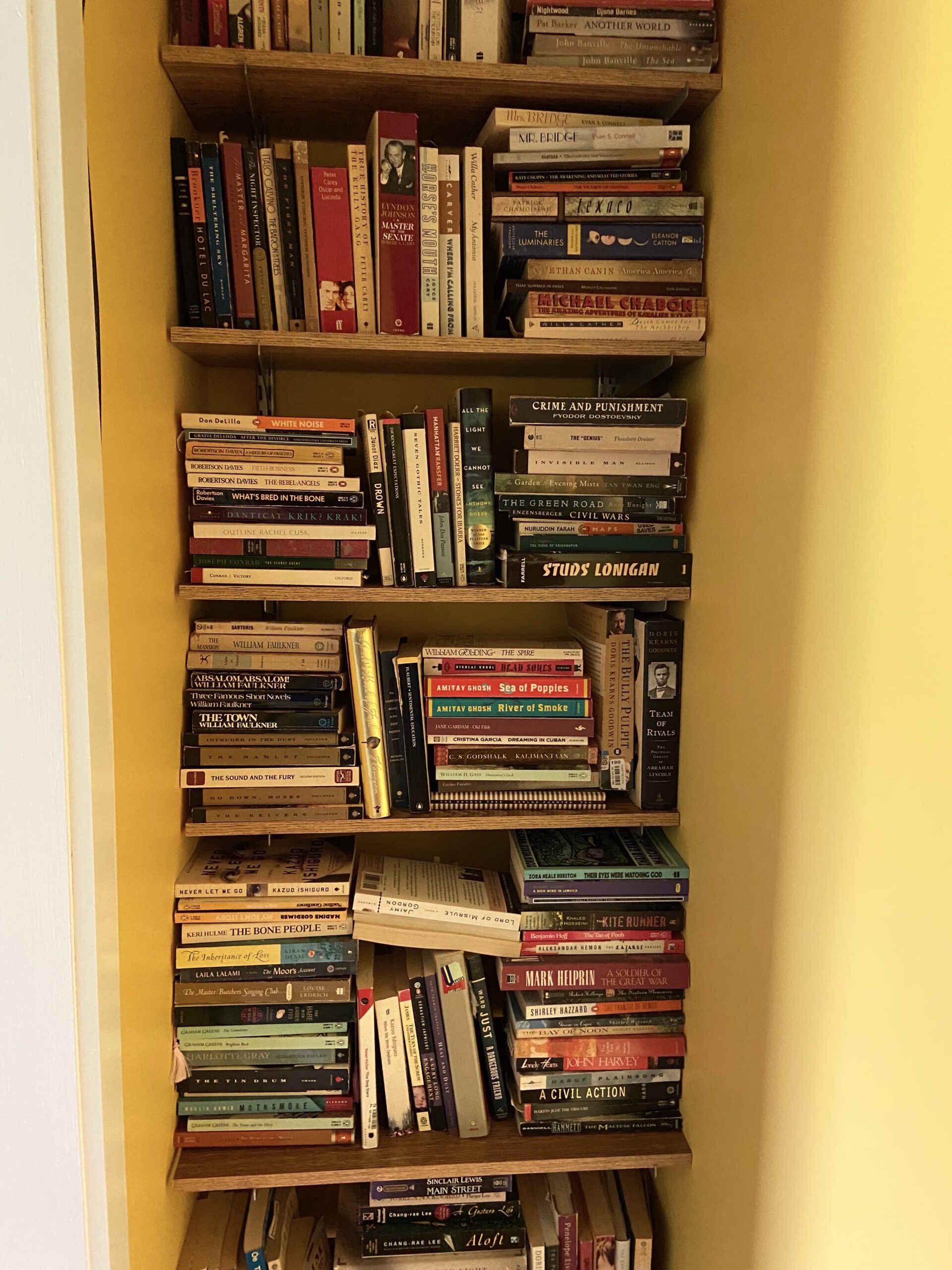 Shelf of books